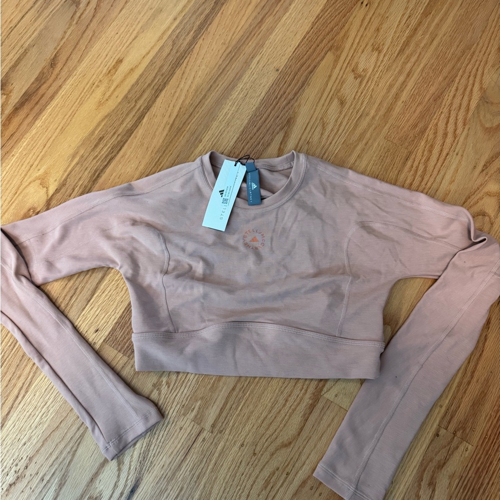 Adidas by Stella McCartney Long Sleeve Crop Top